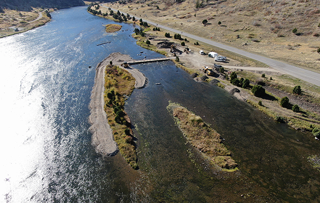 Madison River-Norris Reach project